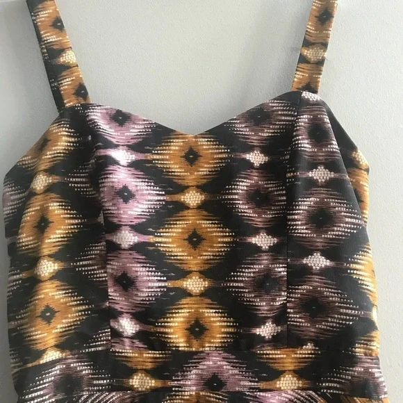 BAR lll Ikat Print Dress - Picture 11 of 11